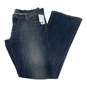 NWT Old Navy Diva Flare Wide Leg Jeans Size 12 Tall